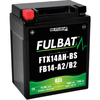 Akumulator Fulbat YB14-A2 FTX14AH-BS / FB14-A2/B2 12V 14.7Ah 175A L+